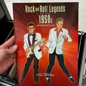 Rock and Roll Legends of the 1950’s paper dolls